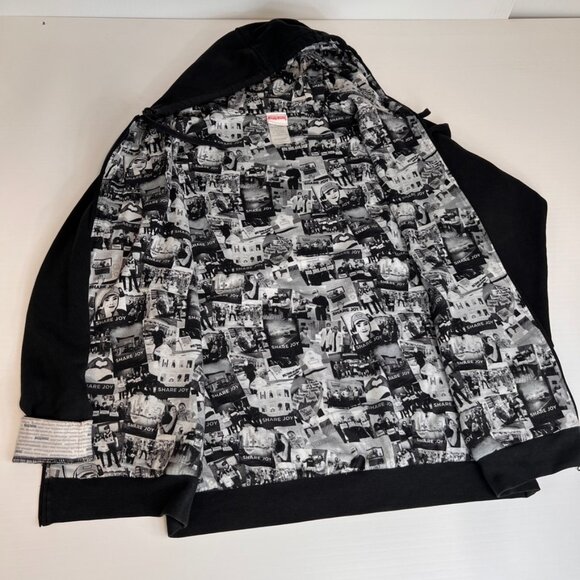 Krispy Kreme Hoodie Men Extra Large Zip Up Sweatshirt Hot Now Work Party Core Ex - Picture 15 of 16